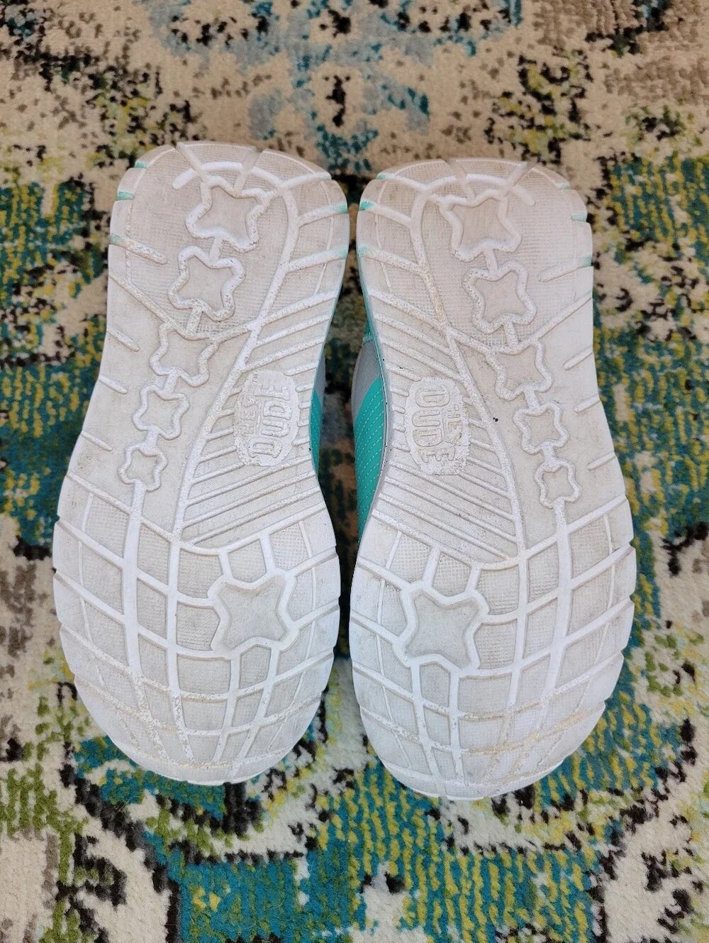 HEYDUDE Dude Perfect X Sirocco Play Kids Sneakers Mint Green, Size 6 Youth
